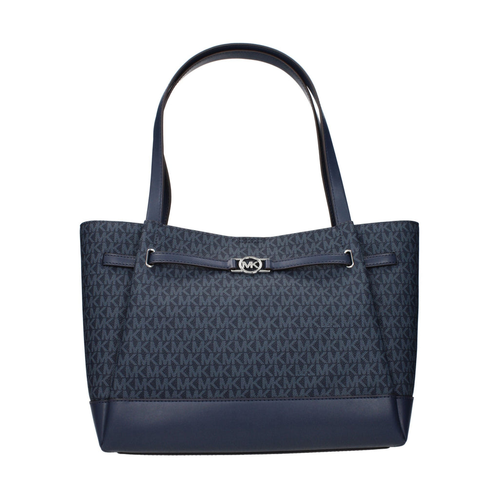 Michael Kors Blue Fabric Shoulder Bag