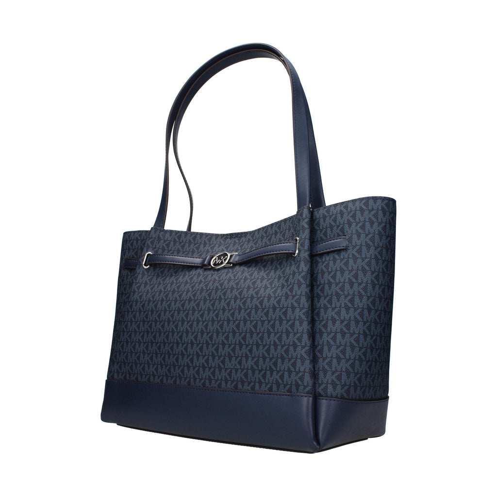 Michael Kors Blue Fabric Shoulder Bag