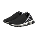Dolce & Gabbana Black Slip On Sorrento Low Top Sneakers Shoes
