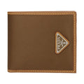 Prada Brown Fabric Wallet