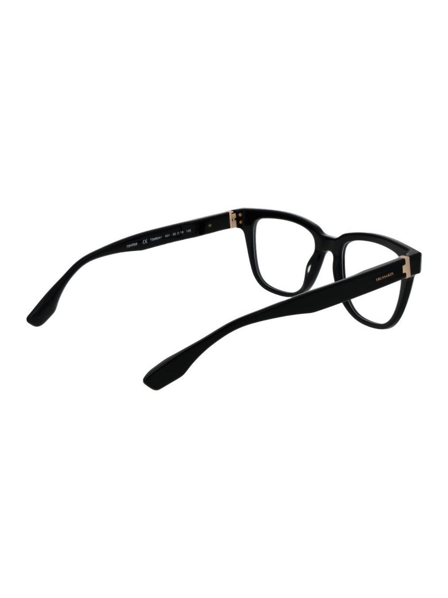 Trussardi Black Acetate Glasses (Frames)