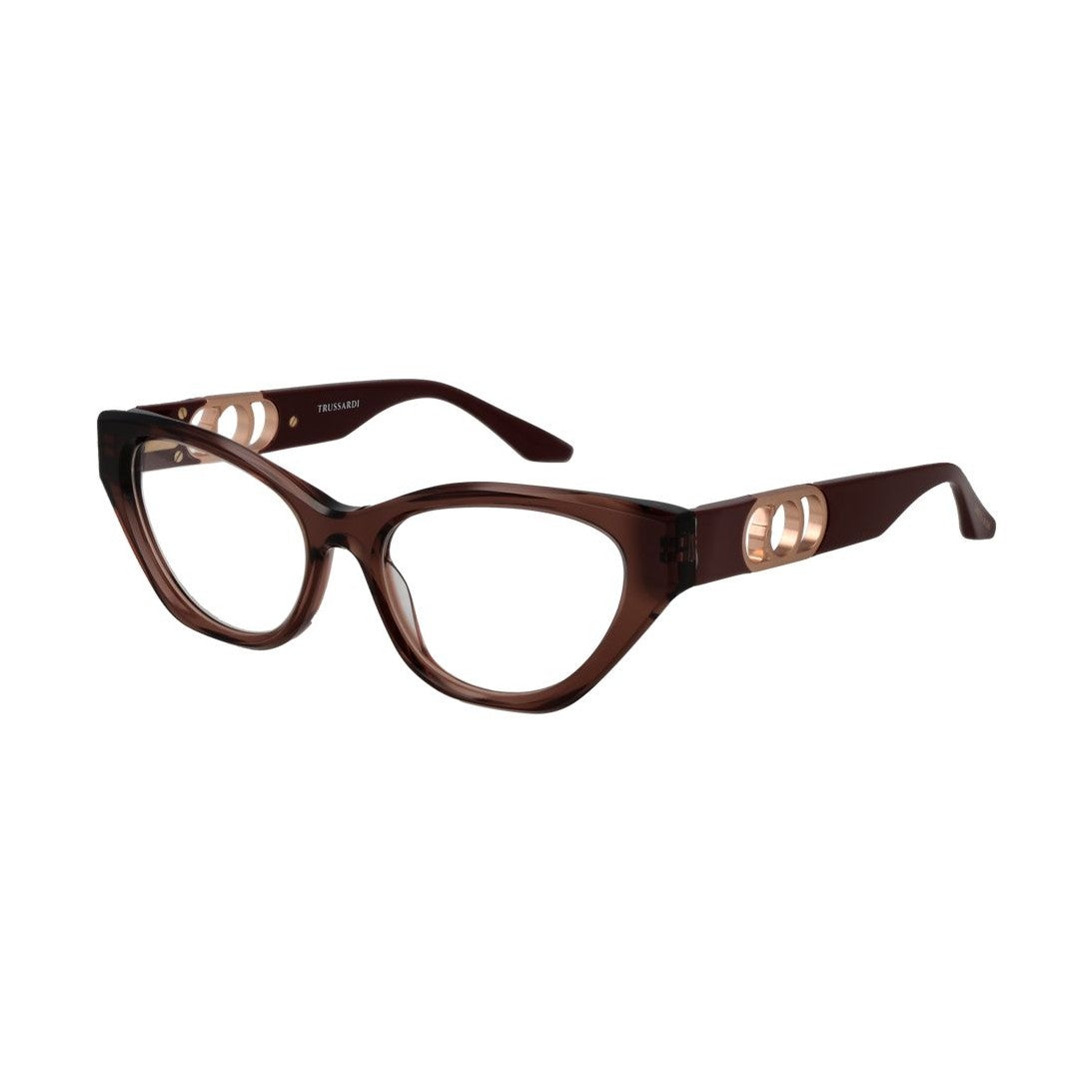 Trussardi Brown Acetate Glasses (Frames)