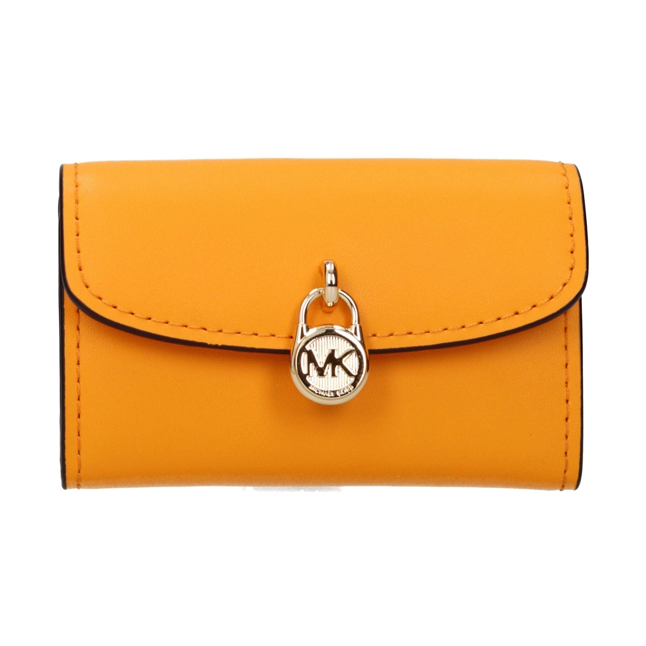 Michael Kors Orange Leather Wallet