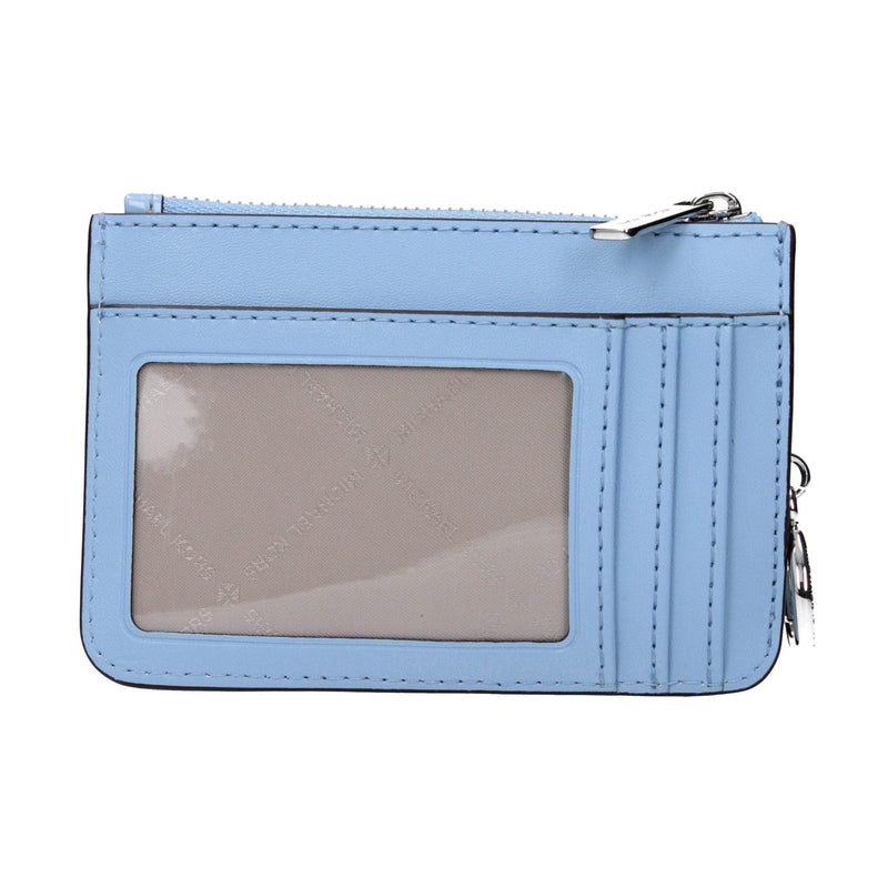 Michael Kors Light Blue Leather Wallet