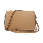 Michael Kors Brown Leather Crossbody Bag