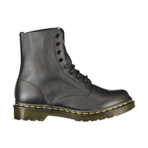 Dr. Martens Black Leather Unisex Boot