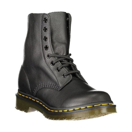 Dr. Martens Black Leather Unisex Boot