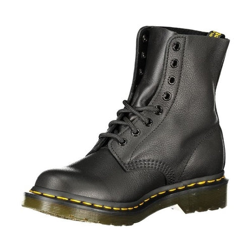 Dr. Martens Black Leather Unisex Boot