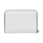 Michael Kors White Leather Cardholder