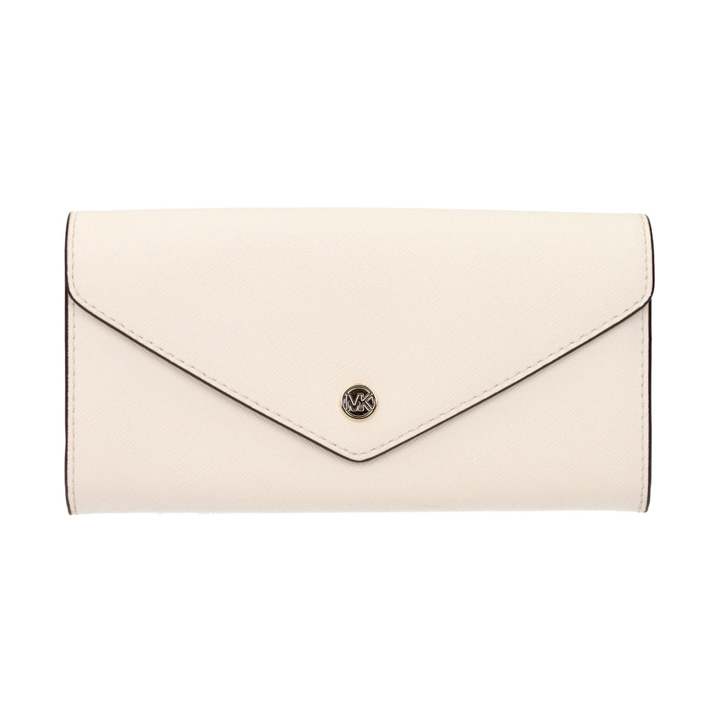 Michael Kors Beige Leather Wallet