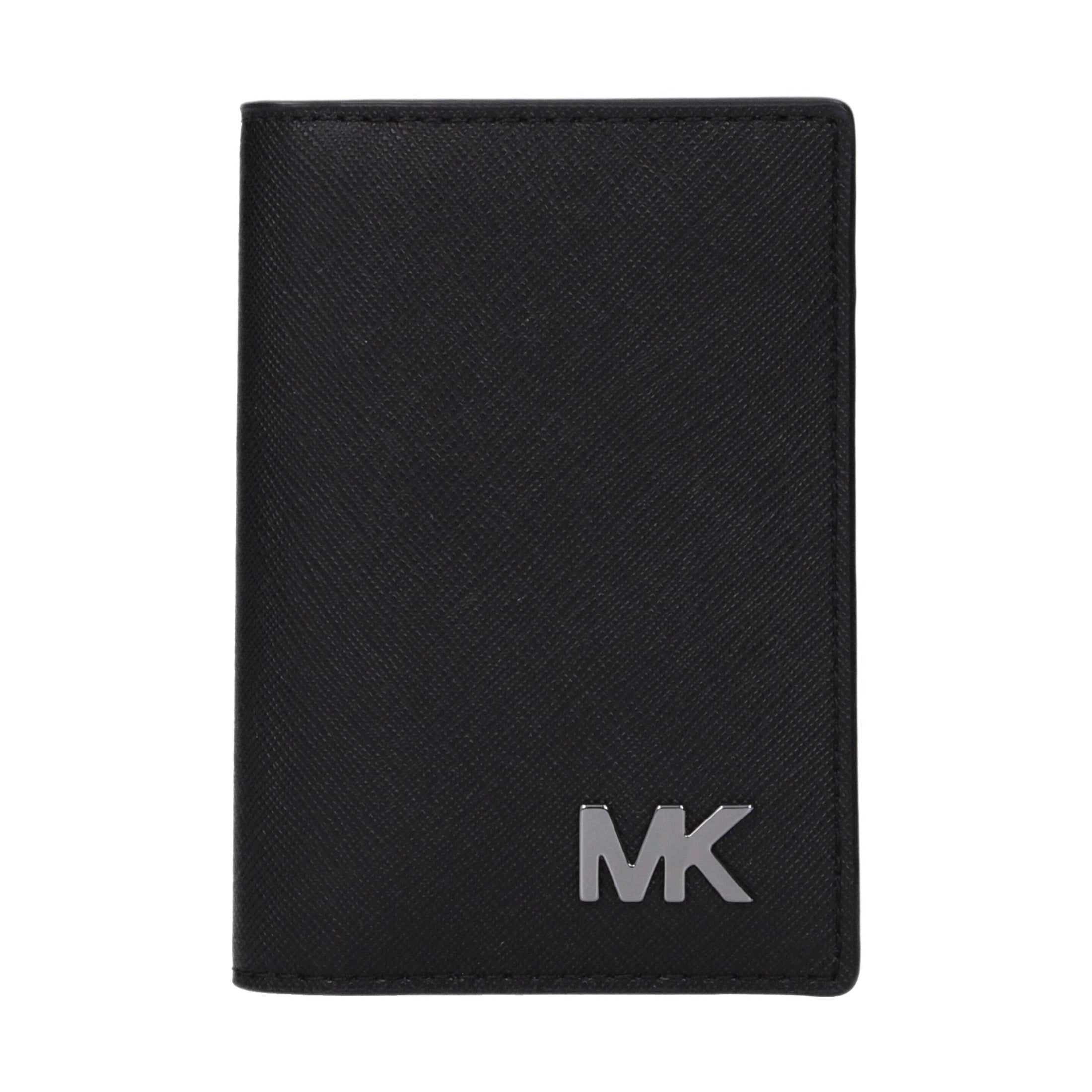 Michael Kors Black Fabric Cardholder