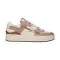 Jimmy Choo Pink Leather Low Top Sneakers