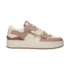 Jimmy Choo Pink Leather Low Top Sneakers