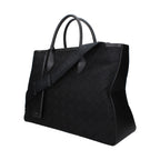 Salvatore Ferragamo Black Fabric Handbag