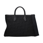Salvatore Ferragamo Black Fabric Handbag