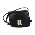 Salvatore Ferragamo Black Leather Crossbody Bag