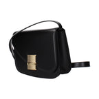 Salvatore Ferragamo Black Leather Crossbody Bag