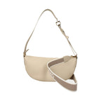 Salvatore Ferragamo Gray Leather Shoulder Bag