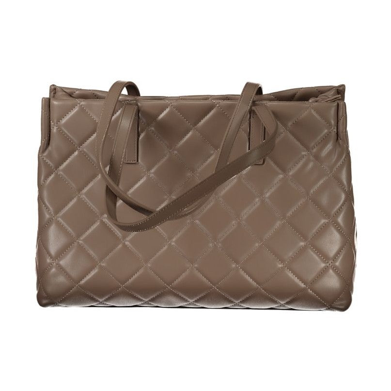 Valentino Brown Polyurethane Women's Bag