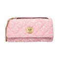 Versace Pink Fabric Shoulder Bag