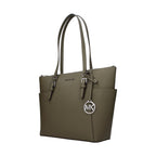 Michael Kors Green Leather Shoulder Bag