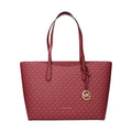 Michael Kors Red Fabric Shoulder Bag