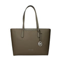 Michael Kors Green Fabric Shoulder Bag