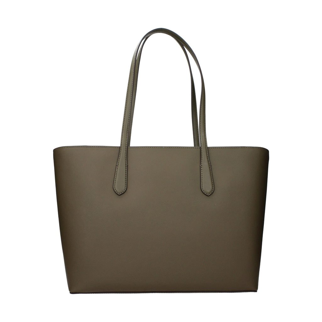 Michael Kors Green Fabric Shoulder Bag