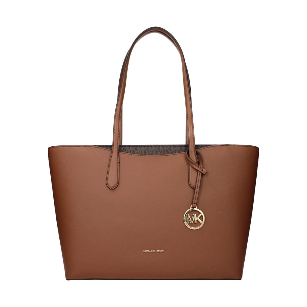 Michael Kors Brown Leather Shoulder Bag