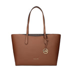 Michael Kors Brown Leather Shoulder Bag
