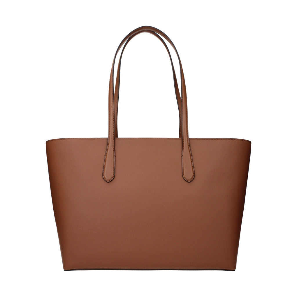 Michael Kors Brown Leather Shoulder Bag