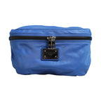Dolce & Gabbana Blue Logo Plaque Nylon Waist Fanny Pack Men's Borse Bag