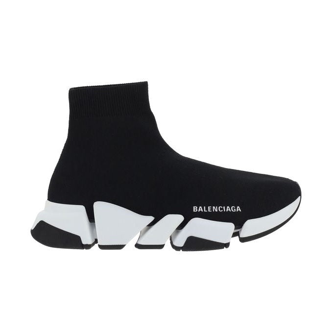 Balenciaga Black Polyester Athletic Sneakers