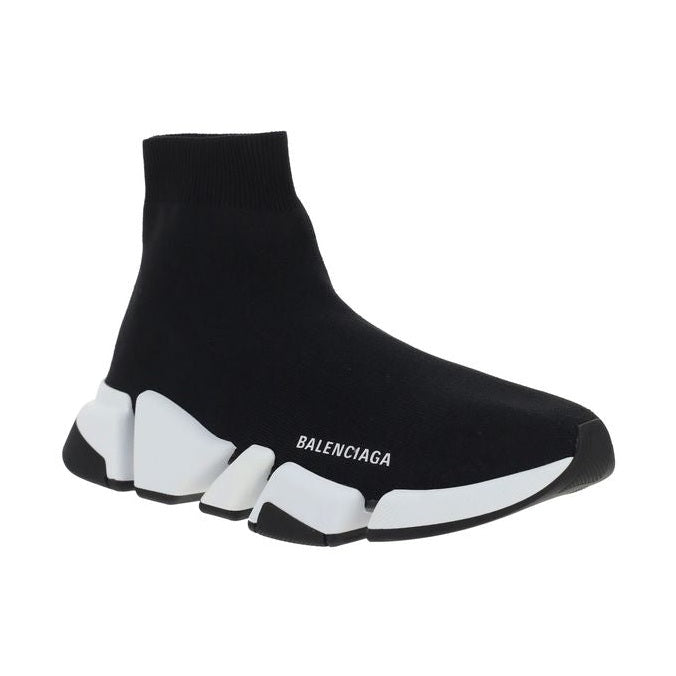 Balenciaga Black Polyester Athletic Sneakers