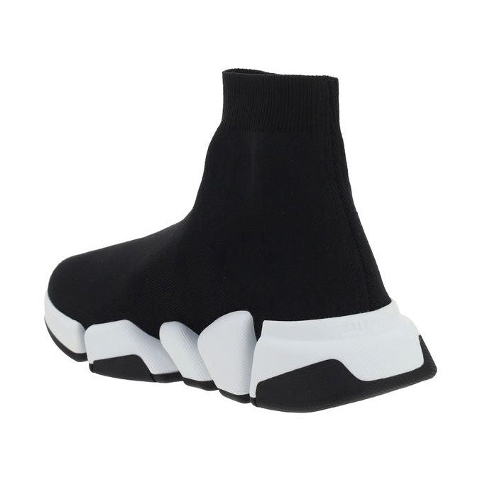 Balenciaga Black Polyester Athletic Sneakers