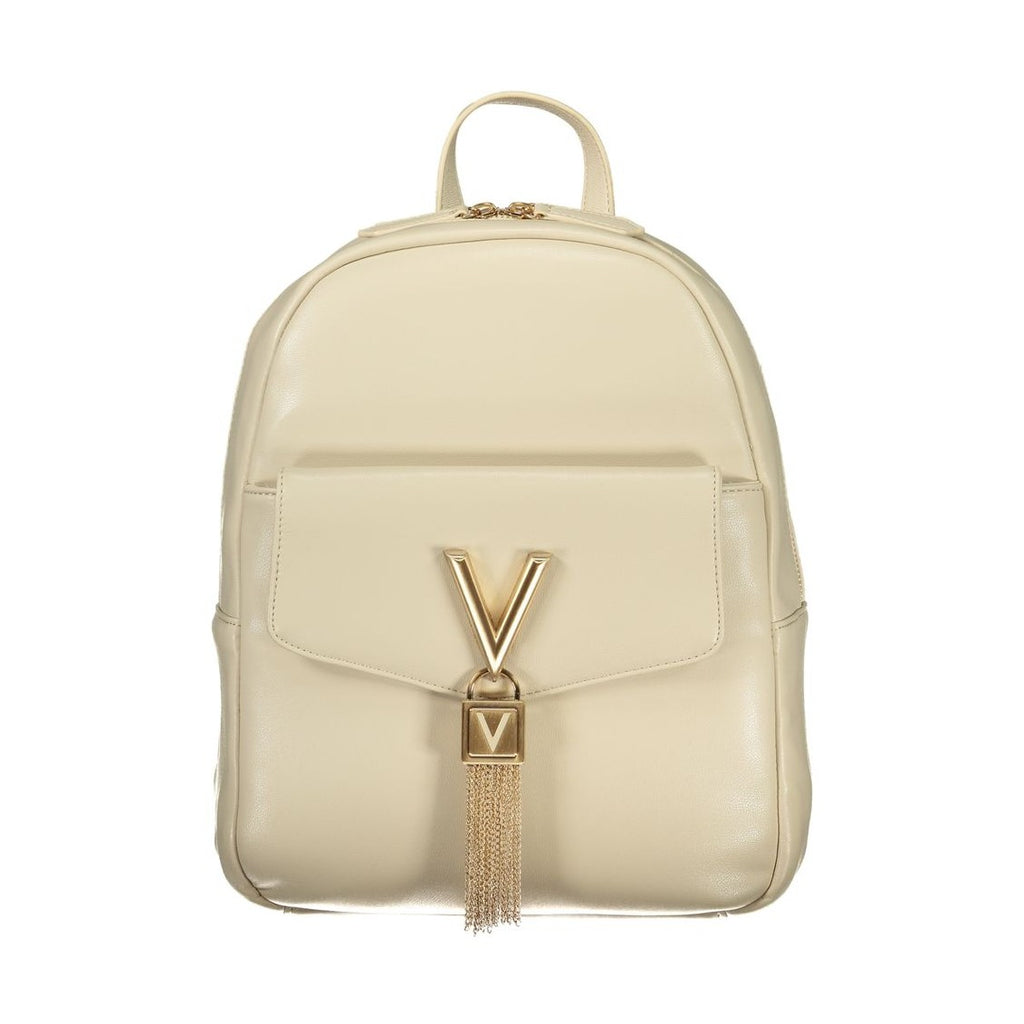 Valentino Beige Polyethylene Backpack