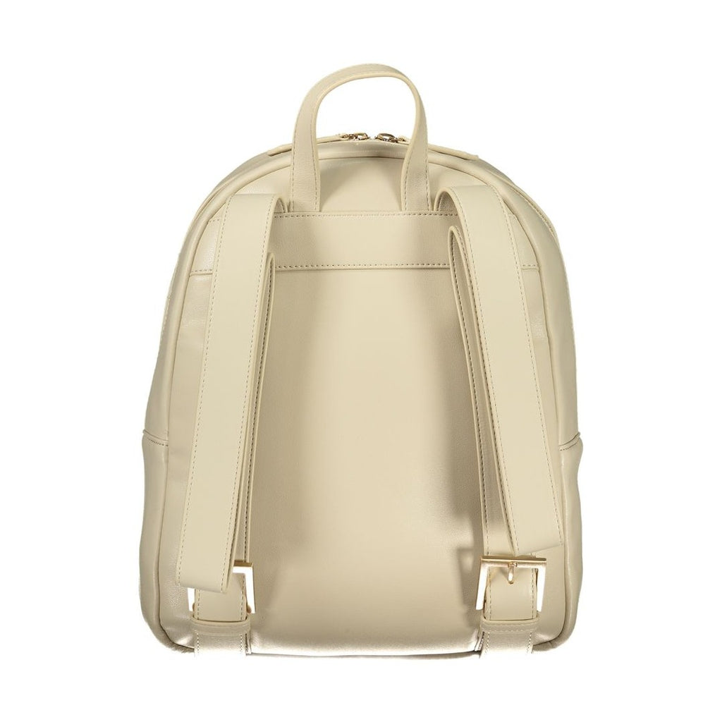 Valentino Beige Polyethylene Backpack