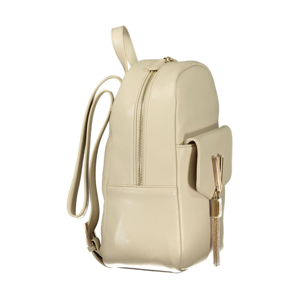 Valentino Beige Polyethylene Backpack