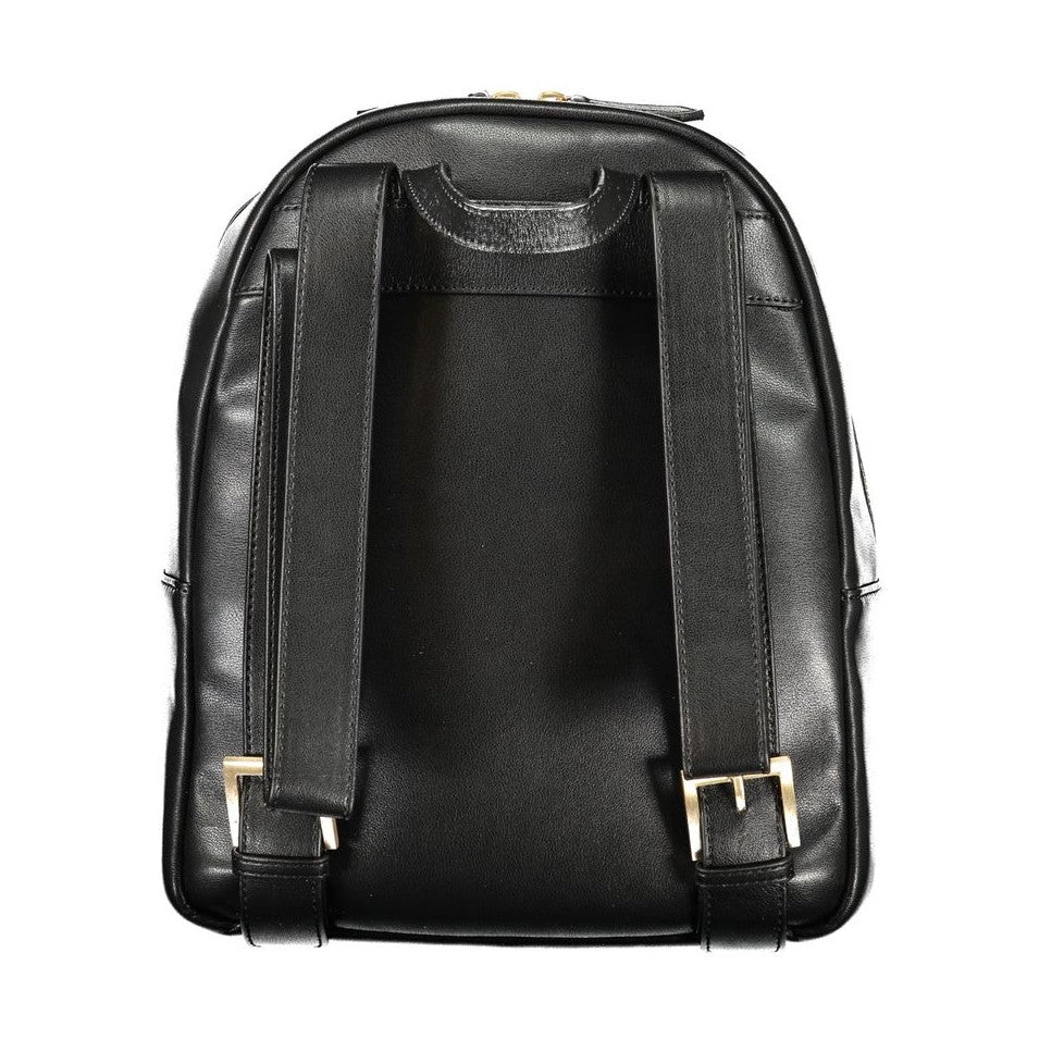Valentino Black Polyurethane Women's Backpack