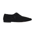 Dolce & Gabbana Black Fabric Oxfords And Derbies