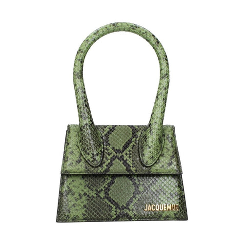 Jacquemus Green Leather Handbag