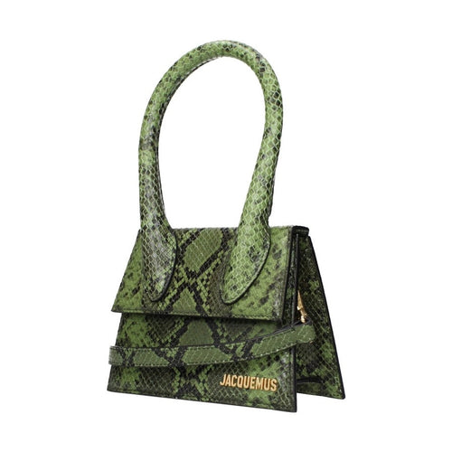 Jacquemus Green Leather Handbag