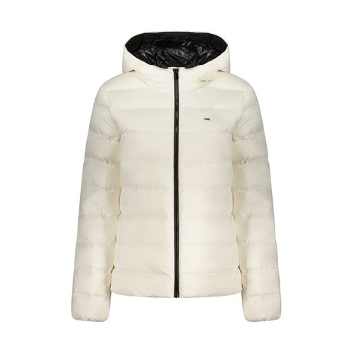 Tommy Hilfiger White Polyester Women's Jacket