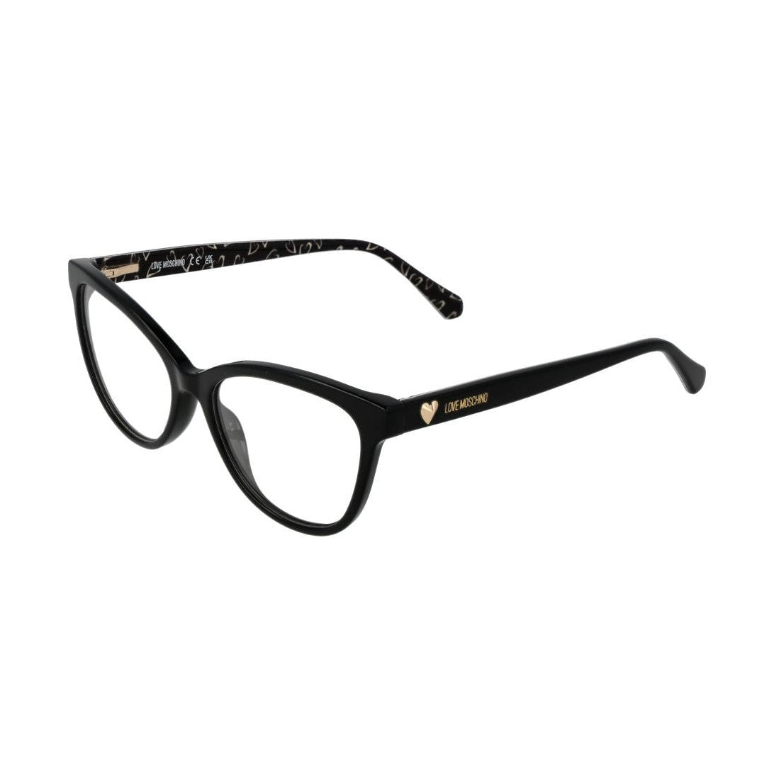 Love Moschino Black Acetate Glasses (Frames)