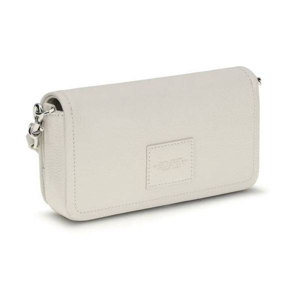 Marc Jacobs White Calf Leather Bos Taurus Shoulder Bag