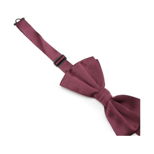 Dolce & Gabbana Bordeaux Silk Bowtie