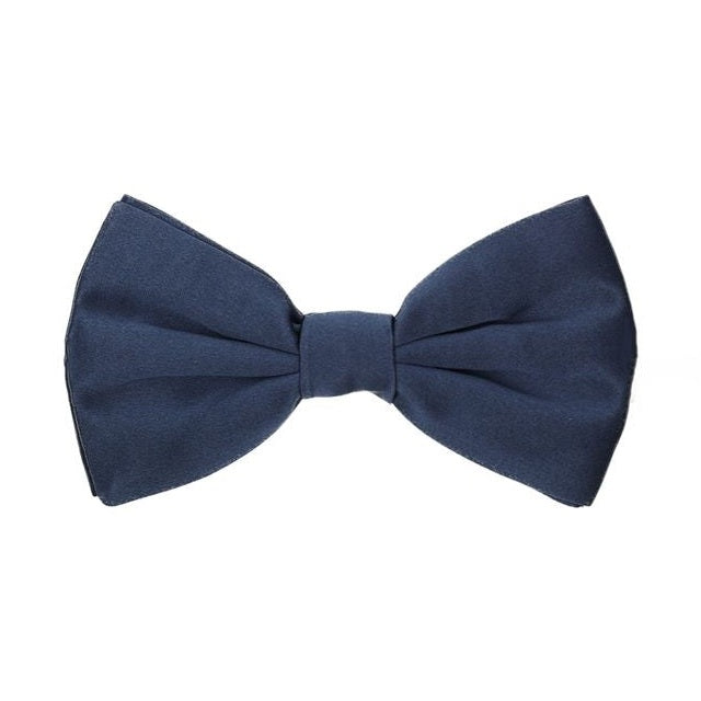 Dolce & Gabbana Blue Silk Bowtie