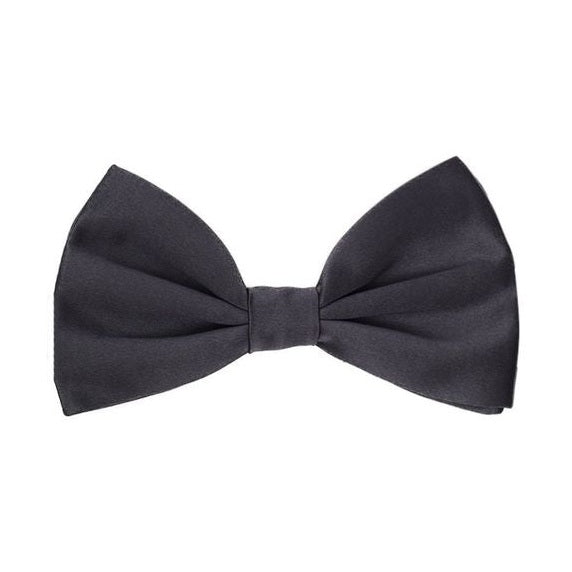 Dolce & Gabbana Gray Silk Bowtie