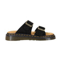 Dr. Martens Black Leather Flat Sandals