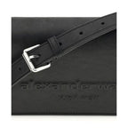 Alexander Wang Black Calf Leather Bos Taurus Shoulder Bag